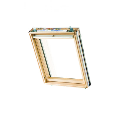 Keylite Triple Glazed Pine Centre Pivot Pitched Roof Window