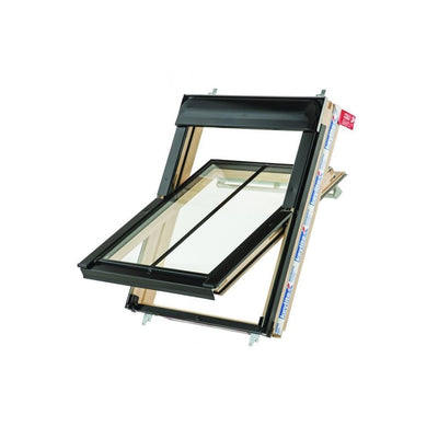 Keylite Conservation Triple Glazed Pine Centre Pivot Pitched Roof Window