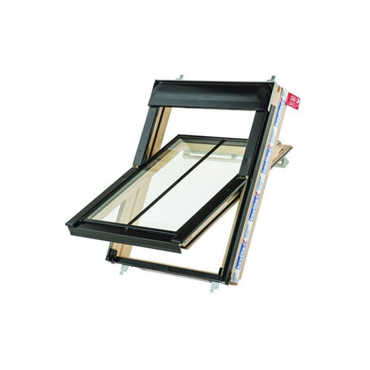 Keylite Conservation Triple Glazed Pine Centre Pivot Pitched Roof Window