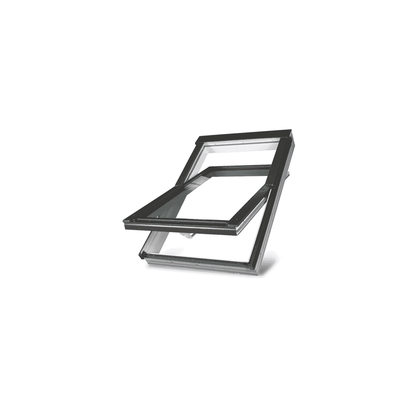 Fakro PTPV P2  Double Glazed Moisture Proof PVC Centre Pivot Pitched Roof Window