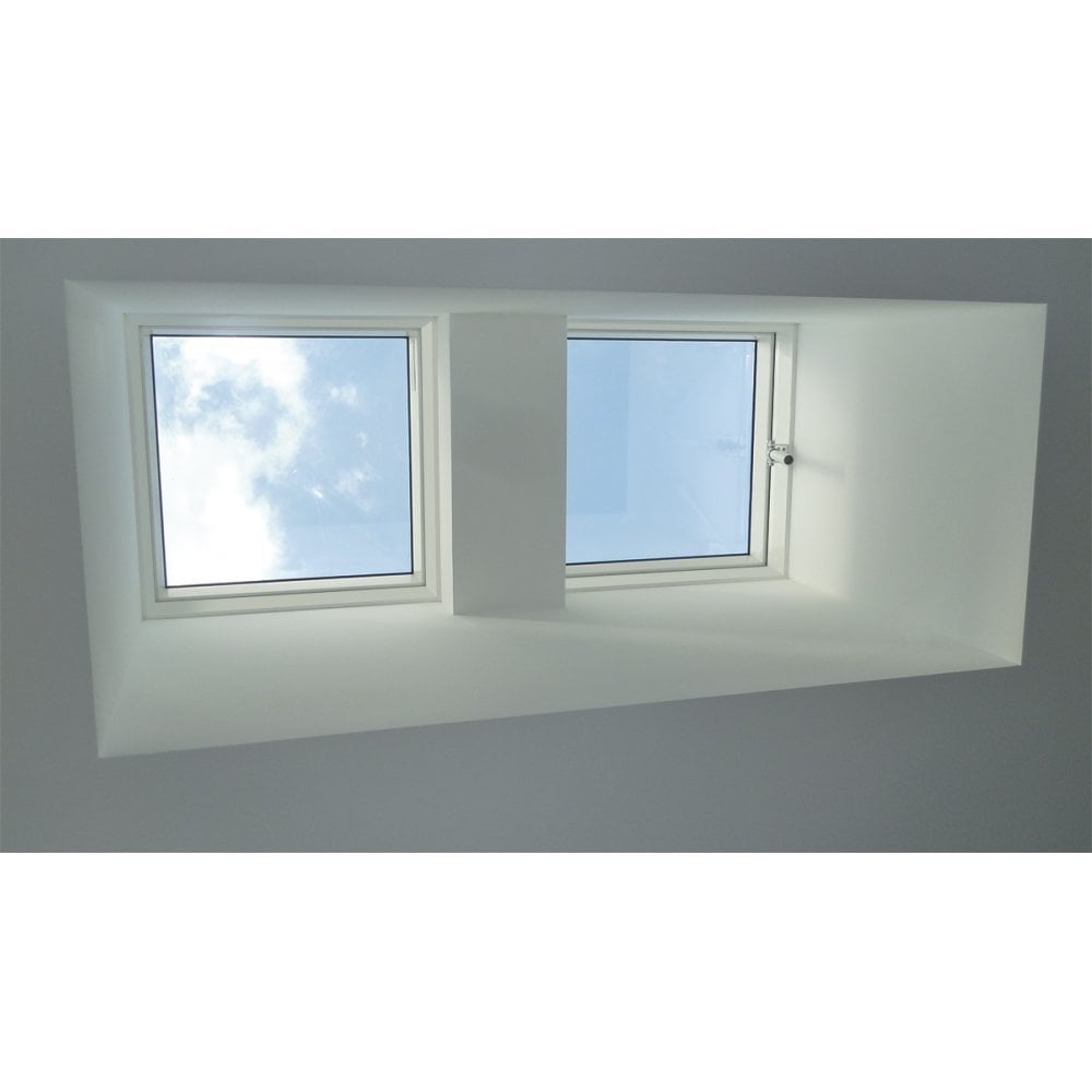 Fakro DEFD U8 Electric Opening Quadruple Glazed 'Passive' Flat-Glass Flat Roof Window