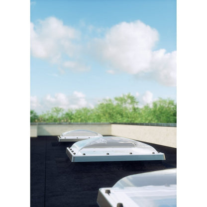 Fakro DEC-C U8 Z-Wave Electric Opening Quadruple Glazed 'Passive' Domed Flat Roof Window