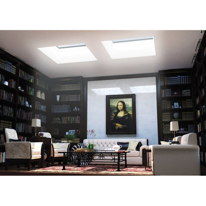 Fakro DEFD U6 Electric Opening Triple Glazed Flat-Glass Flat Roof Window