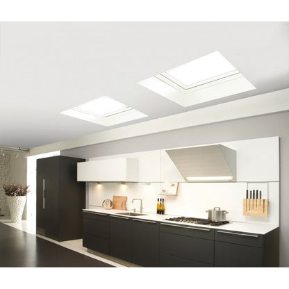Fakro DEFD U6 Electric Opening Triple Glazed Flat-Glass Flat Roof Window
