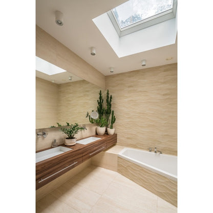 Fakro DEFD U6 Electric Opening Triple Glazed Flat-Glass Flat Roof Window