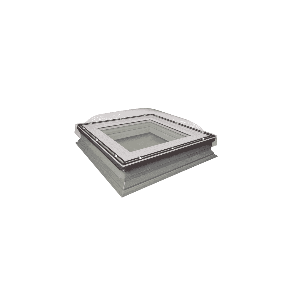 Fakro DXC-C P4 Secure NonOpening Double Glazed Domed Flat Roof Window