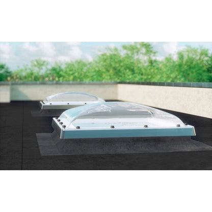 Fakro DXC-C P4 Secure NonOpening Double Glazed Domed Flat Roof Window