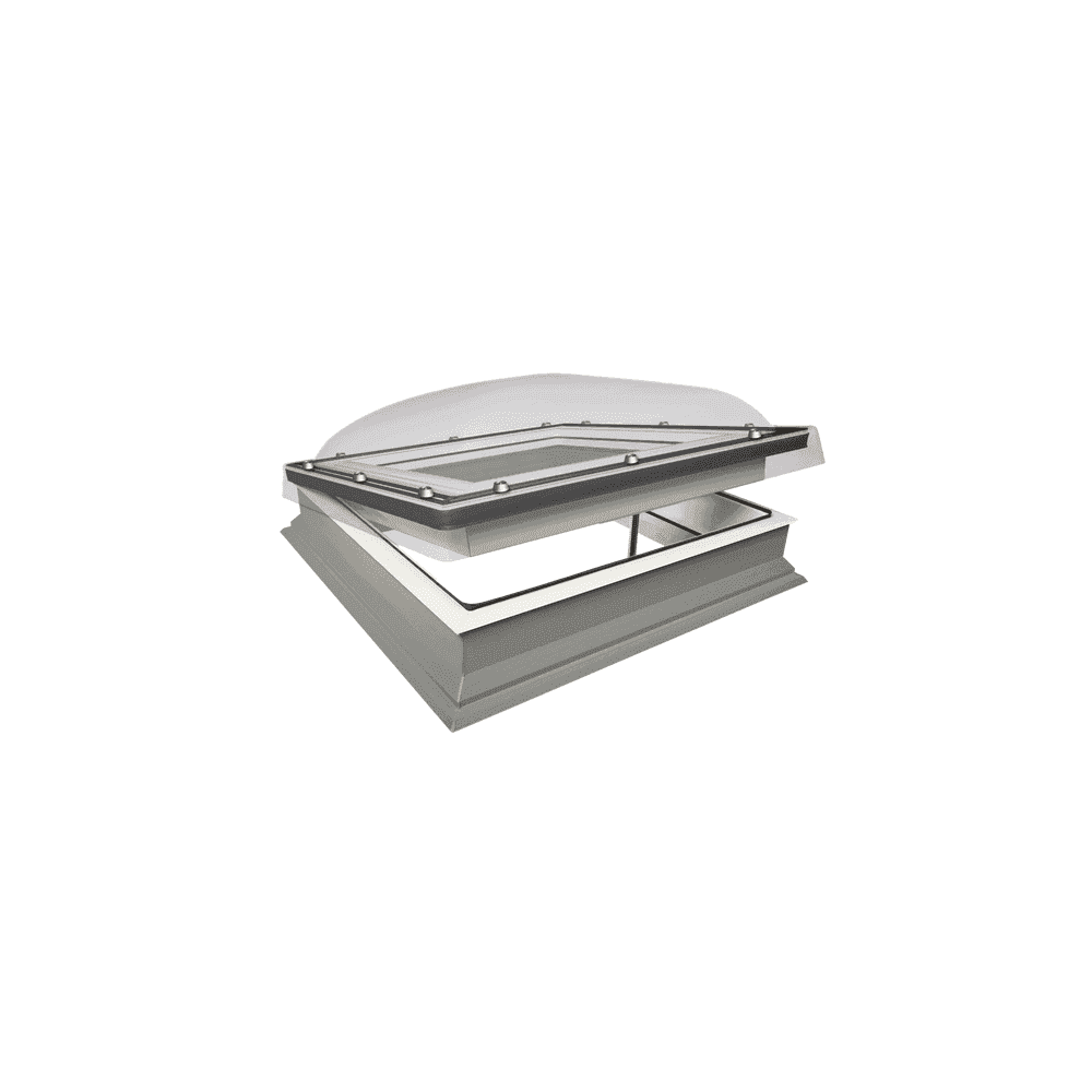 Fakro DMC-C P4 Secure Manual Opening Double Glazed Domed Flat Roof Window