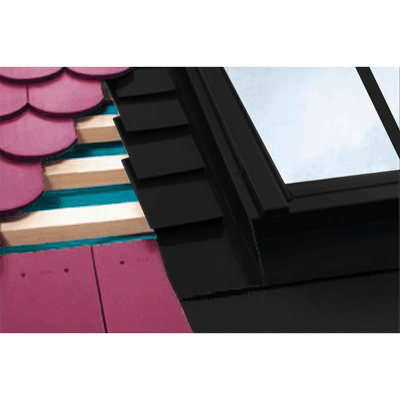 Fakro EPJ/C Plain Noninterlocking Tile Recessed Conservation Flashing Kit
