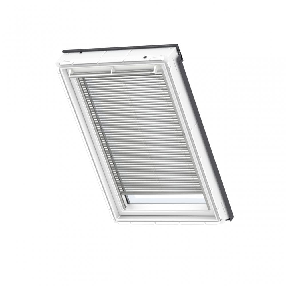 Velux Venetian Blind In Brushed Silver
