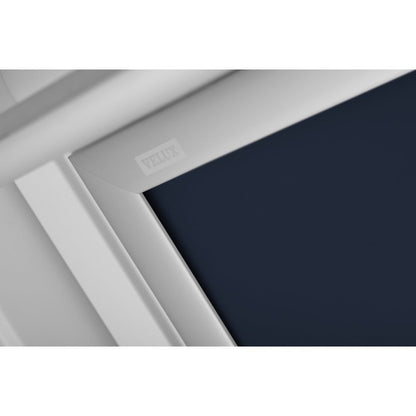 Velux Blackout Blind In Dark Blue In White Line