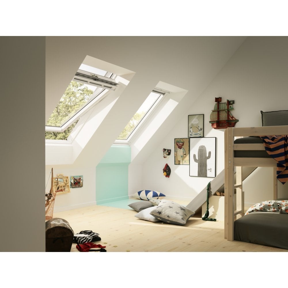 Velux GGL Triple Glazed Acrylic Coated Centre Pivot Pitched Roof Window