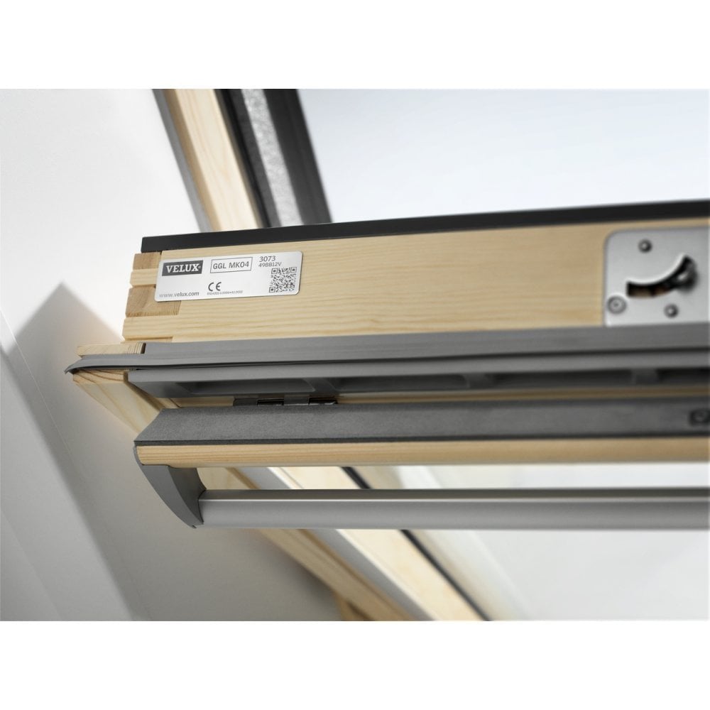 Velux GGL High Thermal Triple Glazed Pine Centre Pivot Pitched Roof Window