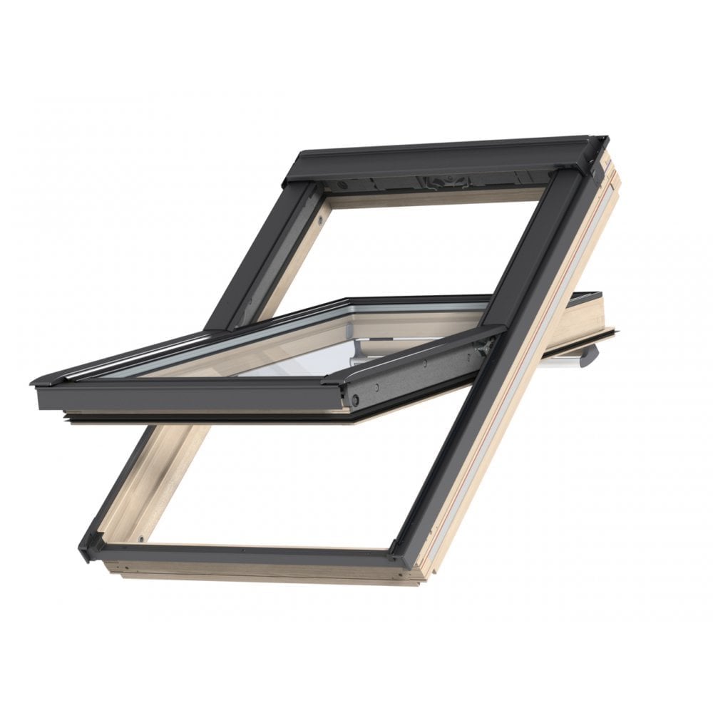 Velux GGL Double Glazed Smoke Vent Pine Centre Pivot Pitched Roof Window