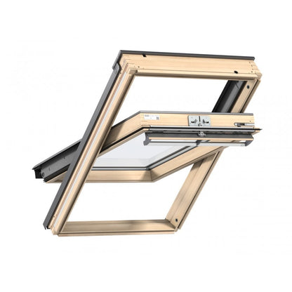 Velux GGL Double Glazed Smoke Vent Pine Centre Pivot Pitched Roof Window