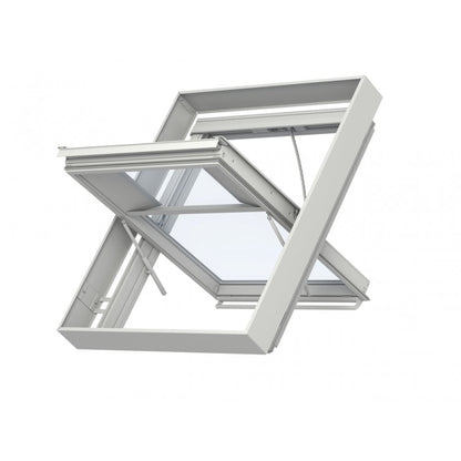 Velux GGL Triple Glazed Smoke Vent Acrylic Coated Centre Pivot Pitched Roof Window