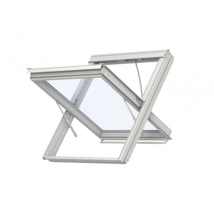 Velux GGL Triple Glazed Smoke Vent Acrylic Coated Centre Pivot Pitched Roof Window