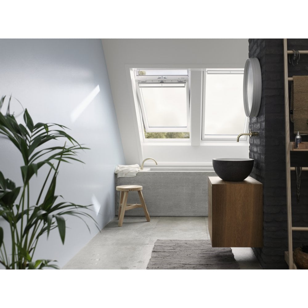 Velux GGU High Thermal Triple Glazed PVC Coated Centre Pivot Pitched Roof Window