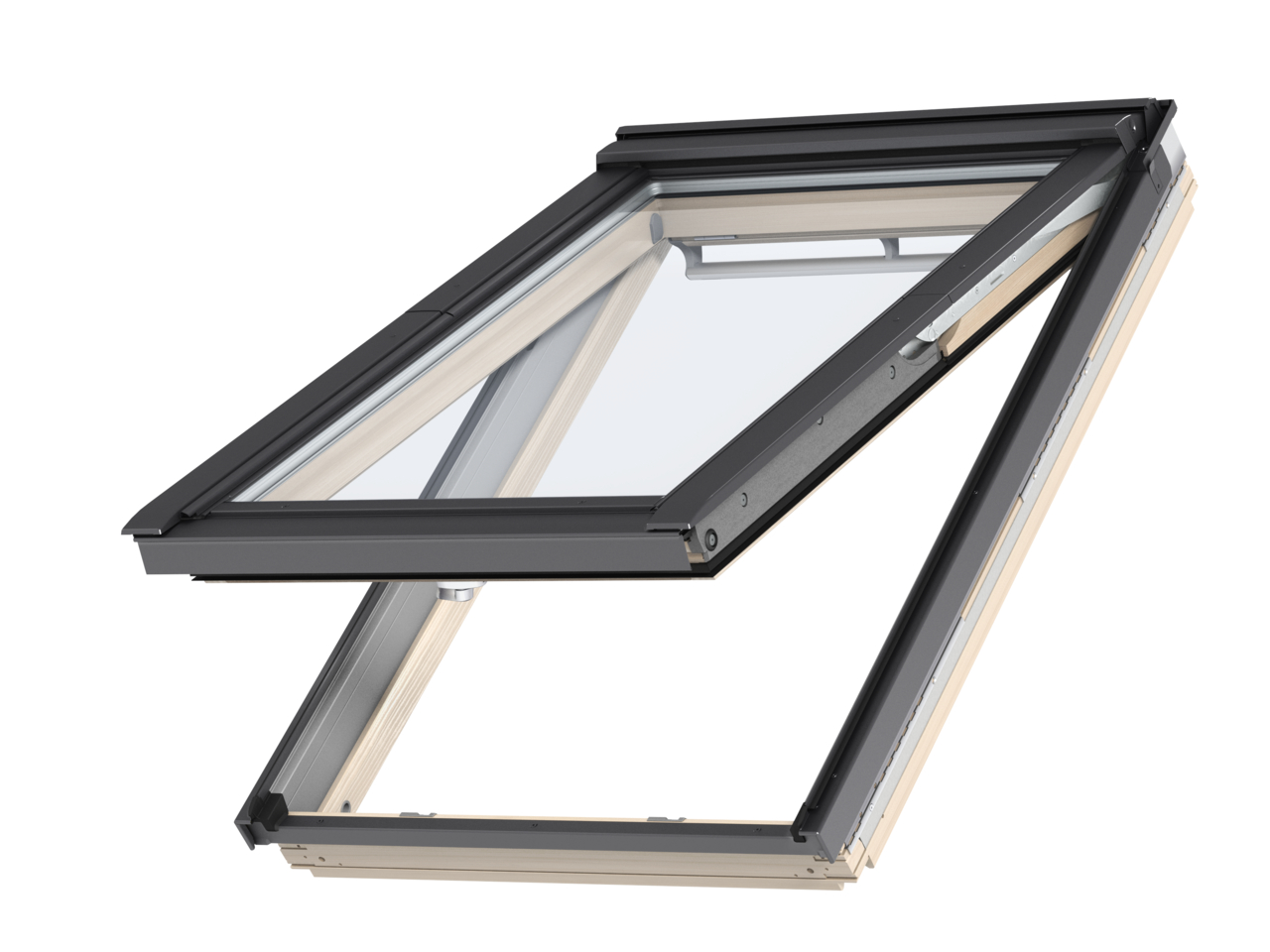 Velux GPL Triple Glazed Pine Top Hung Pitched Roof Window