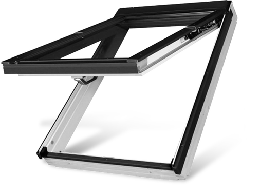 Fakro FPWV P2 Double Glazed White Acrylic preSelect Top Hung Pitched Roof Window