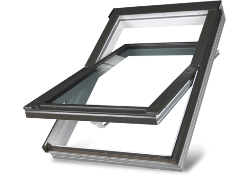 Fakro PTPV P2 Double Glazed Moisture Proof PVC Centre Pivot Pitched Roof Window