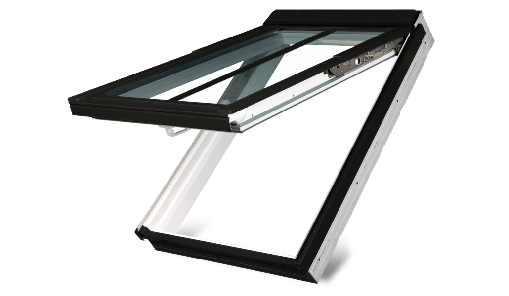 Fakro PPP-V/C P5 Triple Glazed preSelect Top Hung PVC Conservation Pitched Roof Window